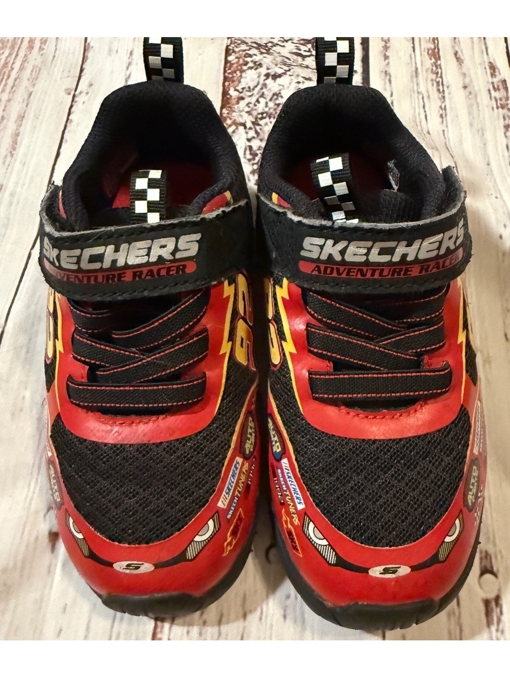 Skechers Lightning McQueen CARS Sneakers size 8